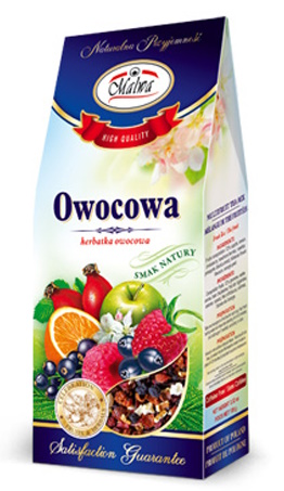 Malwa Multifruit Natural Tea Owocowa 12X100gr